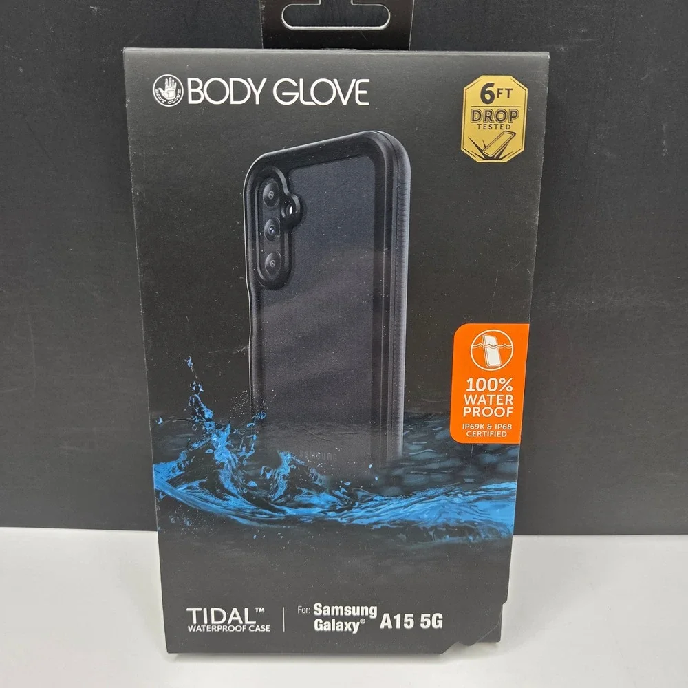 Body Glove Samsung Galaxy A15 5G Case Tidal Waterproof Shockproof Black New